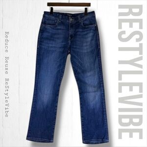 FIDELITY Men’s Size 34 Denim Jeans Jimmy Style Stretch Fit Empirical Straight